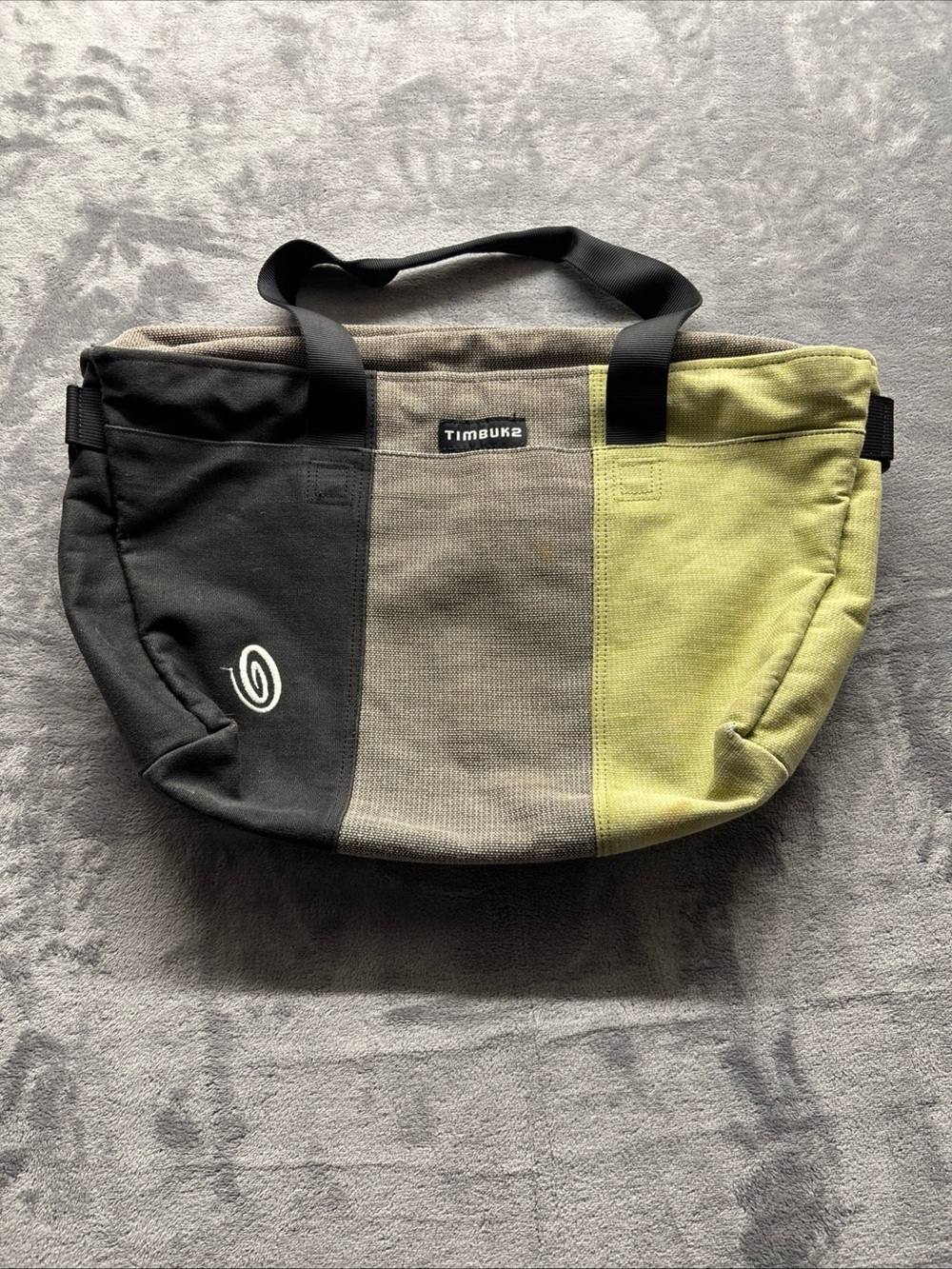 Timbuk2 unisex Tricolor Canvas Tote Bag - Black/Gray/Olive